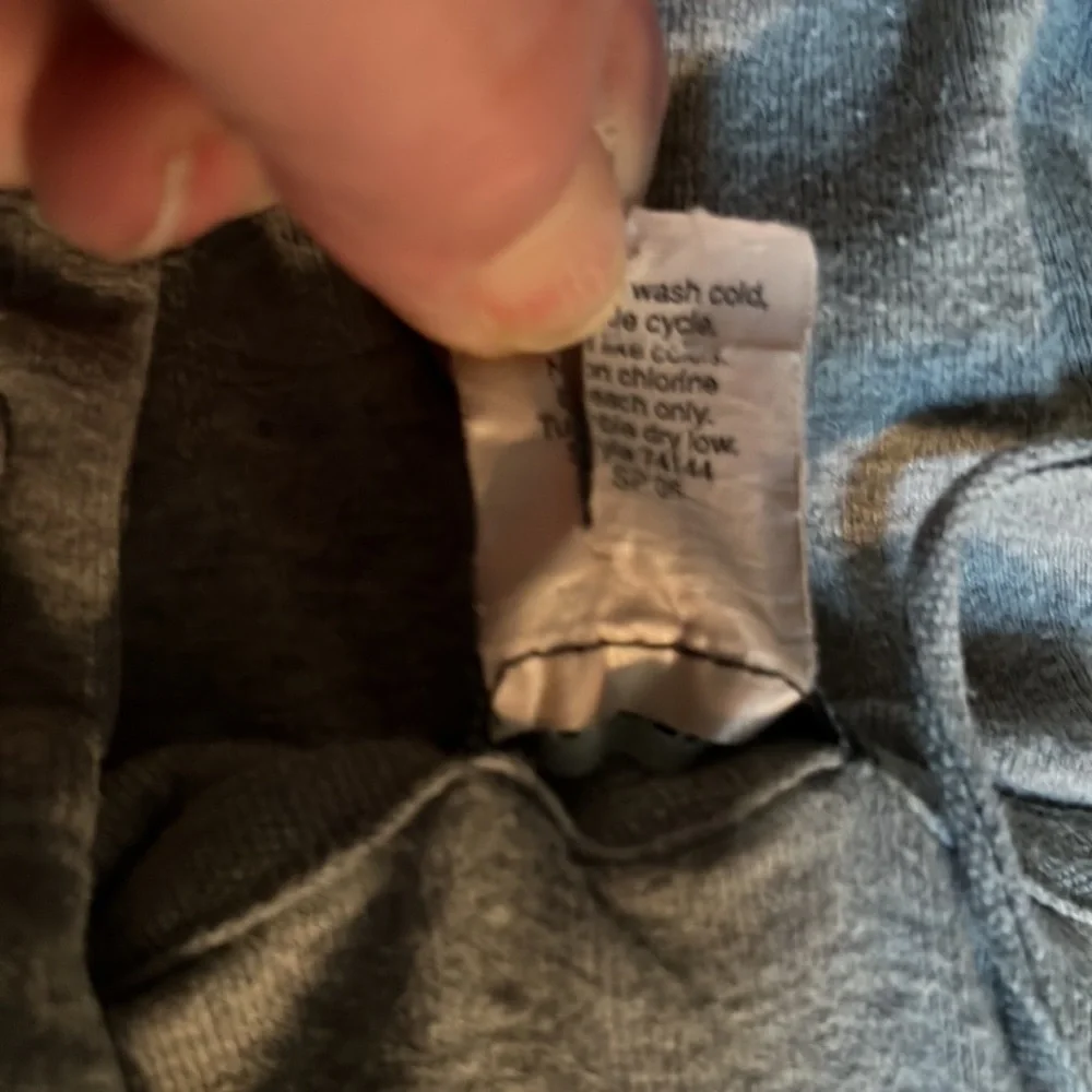 J. Crew size XL Gray hooded long loose sweatshirt cover up lounge wear